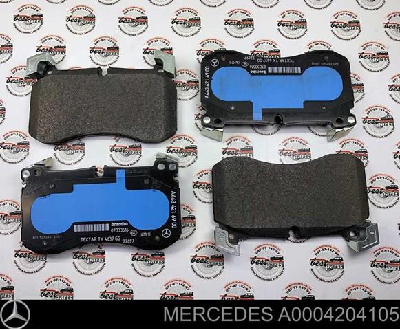 Гальмівні колодки Mercedes A0004204105 ціна, від 570.99 USD