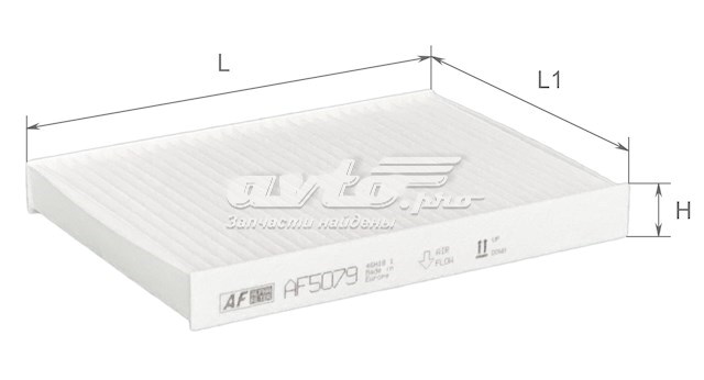 AF5079 Alpha Filter Внутрішньосалонний фільтр
