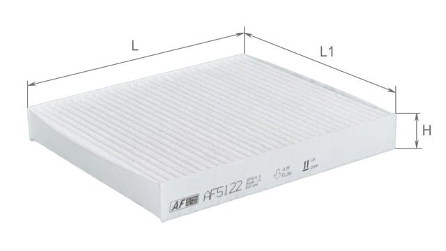 AF5122 Alpha Filter Внутрішньосалонний фільтр
