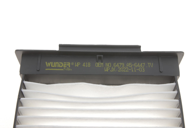 Повітряний фільтр салону Wunder WP418