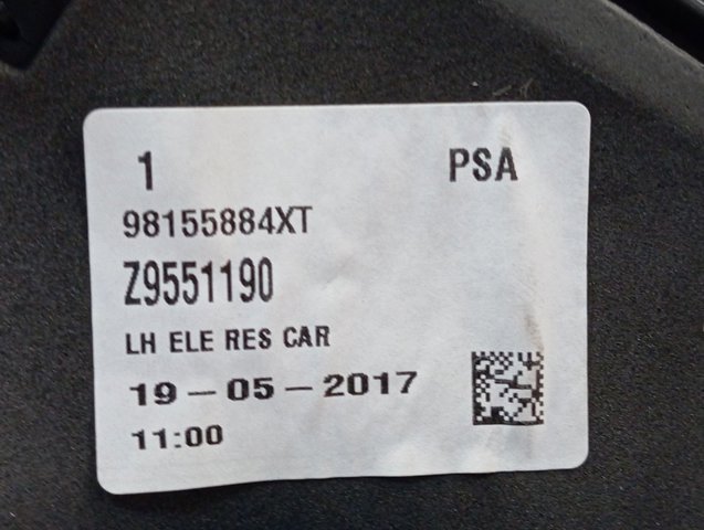 Ліве бічне дзеркало Peugeot/Citroen 98155884XT ціна, від 71.58 USD