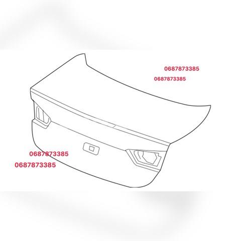84075221 General Motors Кришка багажника