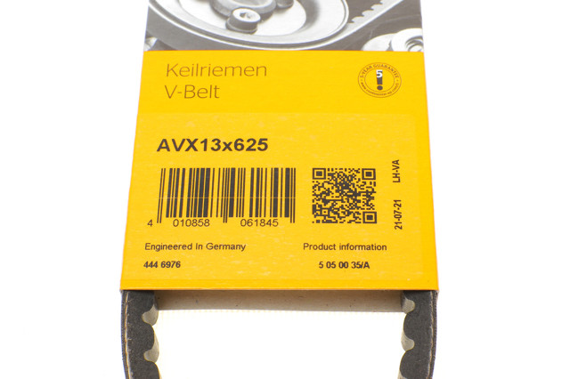 Клиновий ремінь Continental/Siemens AVX13X625 ціна, від 5.57 USD