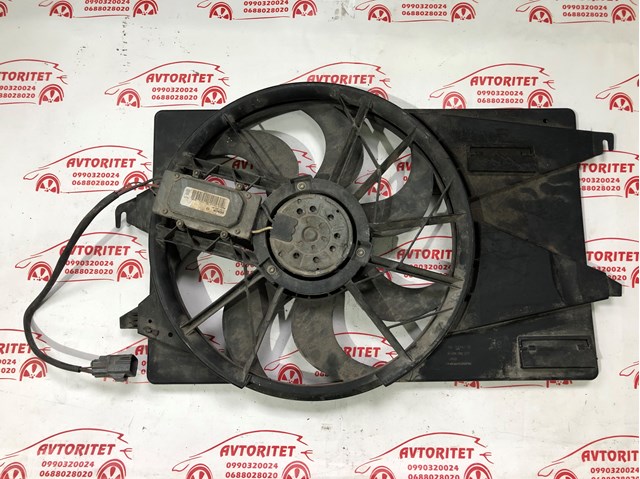 0130303923 Bosch Дифузор радіатора охолодження, в зборі з мотором і крильчаткою