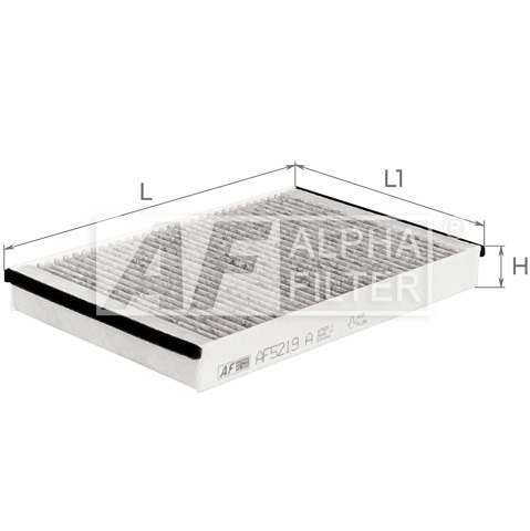 Фільтр салону AF5219A Alpha Filter