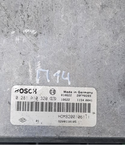 Купити 0281010320 Bosch Модуль управління двигуном
