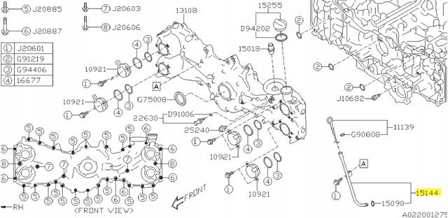  15144AA300 Subaru