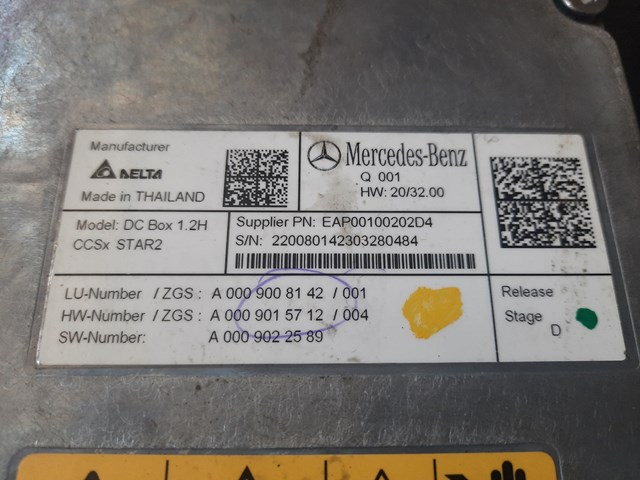 A0009008142 Mercedes 