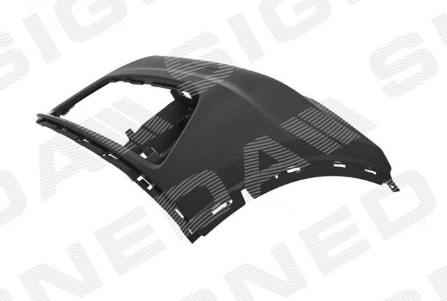 Бампер передній, ліва частина PAD04060PBL Signeda