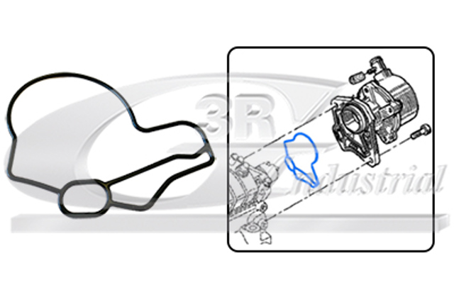 Прокладка вакуумного насосу RENAULT 7701046634