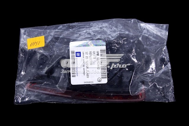 Правий катафот бампера General Motors 13252442 ціна, від 17.96 USD