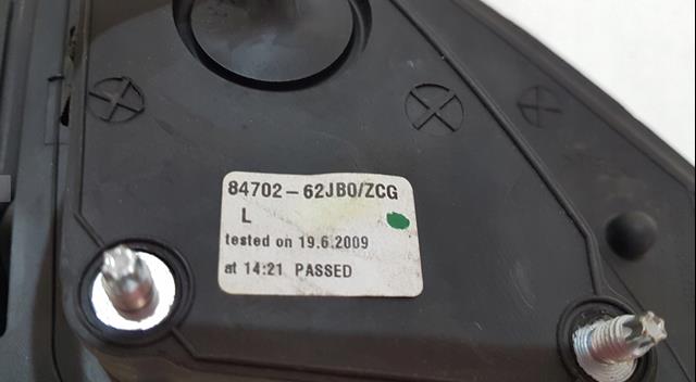 Ліве бічне дзеркало Suzuki 8470262JB0 ціна, від  USD