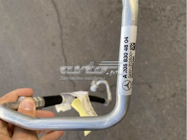 A2058304804 Mercedes Шланг кондиціонера, від компресора до радіатора