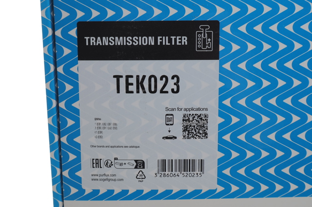 Фільтр коробки автомат Purflux TEK023 ціна, від 39.48 USD