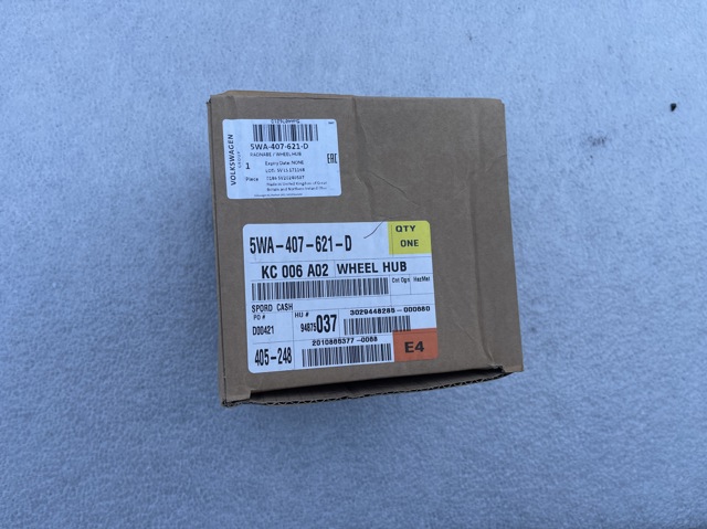 Маточина задня на Audi Q3  F3B