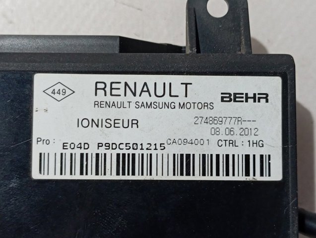 Renault (RVI) 274869777R ціна, від 54.96 USD