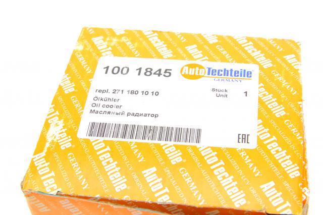 Масляний радіатор охолодження рідини АКПП Autotechteile 1001845
