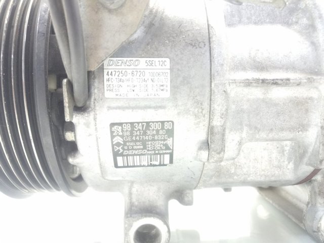 Шків компресора кондиціонера Peugeot/Citroen 1638946180