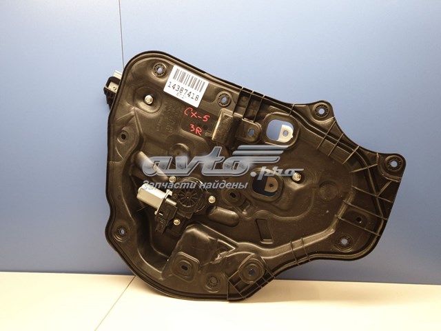 KB7W72590 Mazda Склопідйомник задніх правих дверей