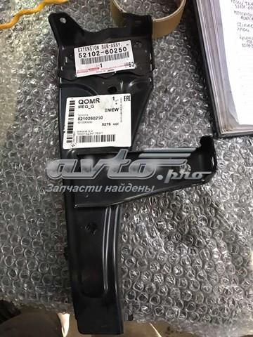 5210360260 Toyota Лівий кронштейн переднього бампера