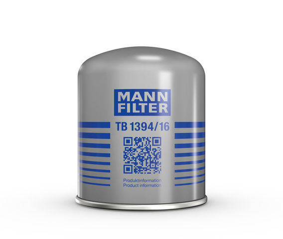 Фільтр осушувача повітря (вологомастиловідділювача) (TRUCK) TB139416X Mann-Filter