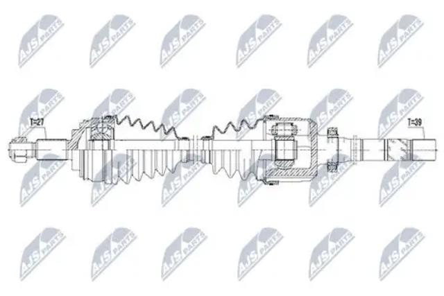 Купити DK55041 NTN Піввісь права
