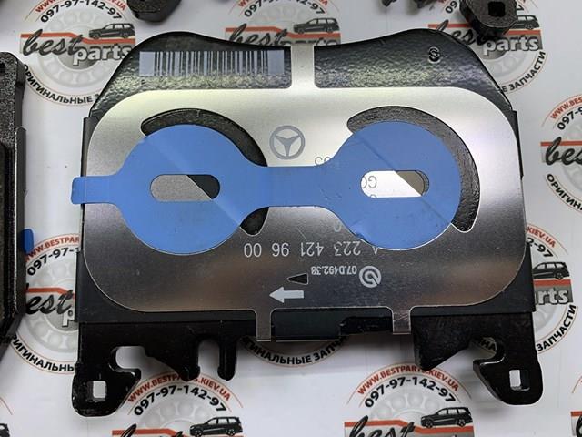 Гальмівні колодки Mercedes A0004203903 ціна, від 126.07 USD