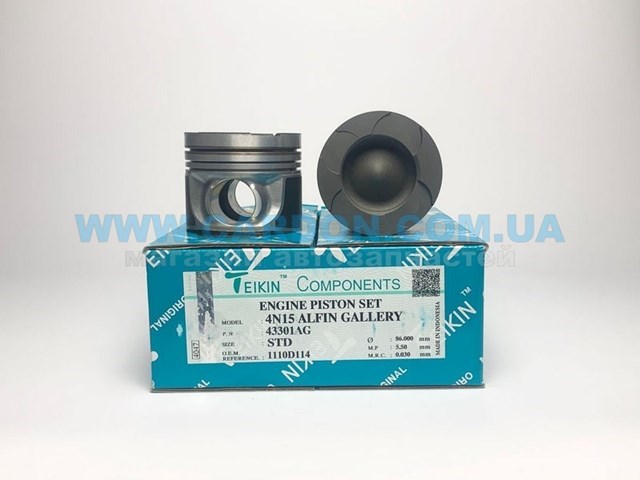 Поршень двигуна без кілець Mitsubishi 1110D114 ціна, від 76.00 USD