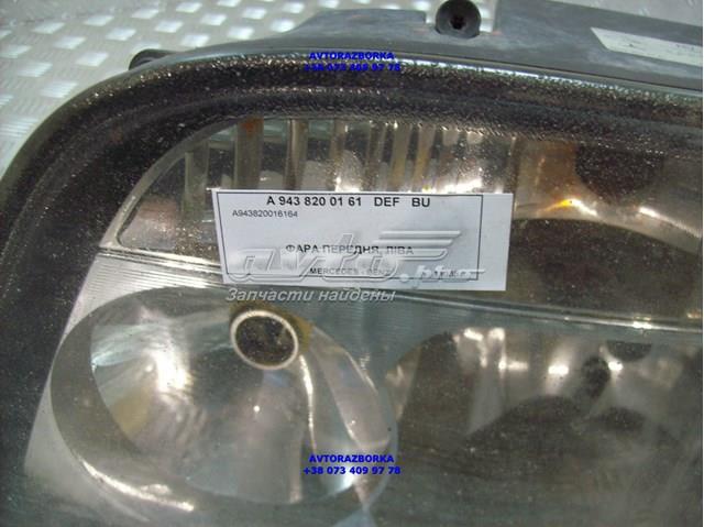 Фара ліва A9438200161 Mercedes