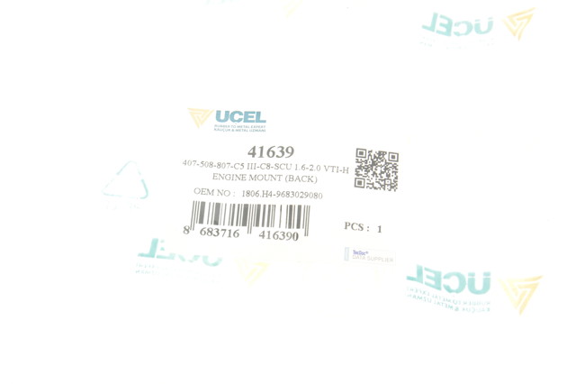 Подушка двигуна задня 41639 Uc-el