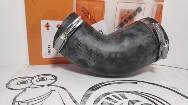 Шланг/патрубок интеркуллера NRF 166313 ціна, від 41.82 USD