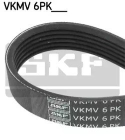 Ремінь приводний, агрегатів VKMV6PK1520 SKF