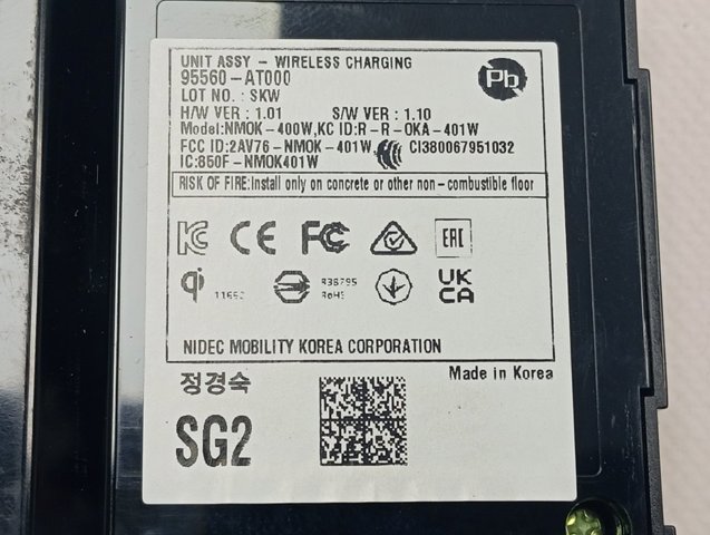  Hyundai/Kia 95560AT000 ціна, від 185.66 USD