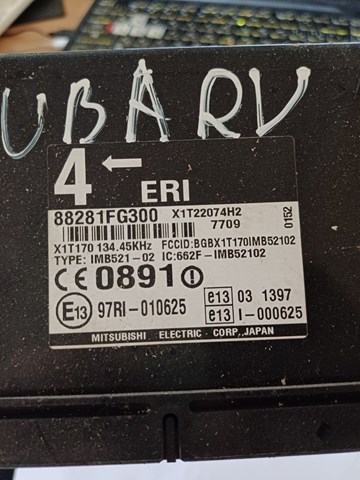  Subaru 88281FG300 ціна, від 16.51 USD