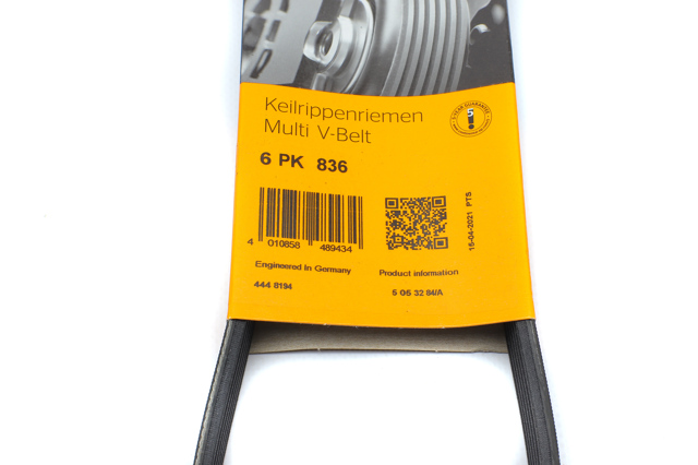 6PK836 Continental/Siemens Поліклиновий ремінь