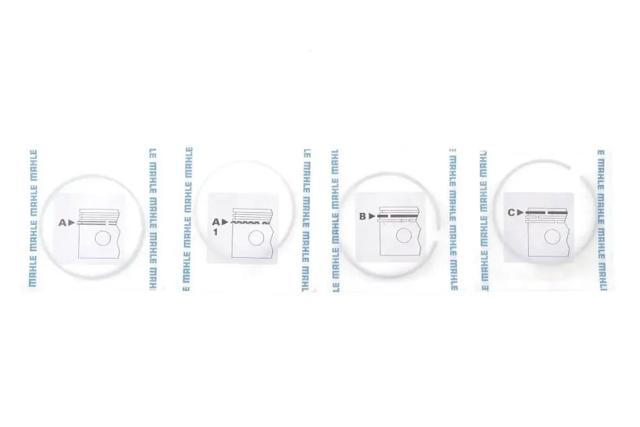Купити 013RS101010N0 Mahle Original Кільця поршневі на 1 циліндр, STD.