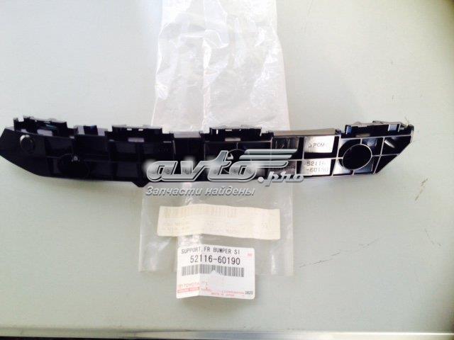 5211660190 Toyota Лівий кронштейн переднього бампера