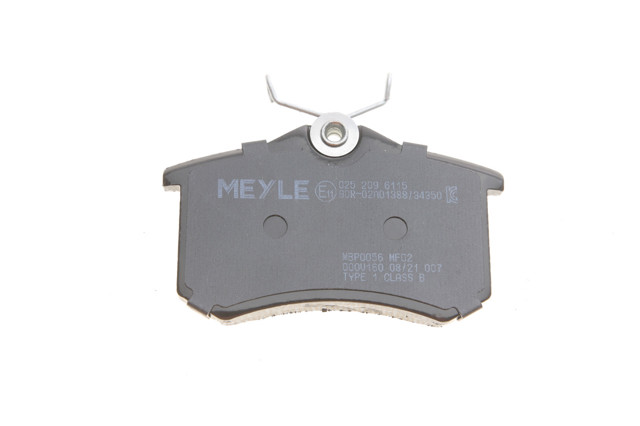 Задні гальмівні колодки Meyle 252096115 ціна, від 14.05 USD