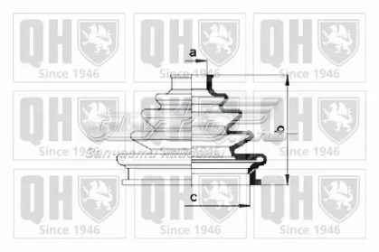 Пыльник шруса наружный QUINTON HAZELL QJB2239