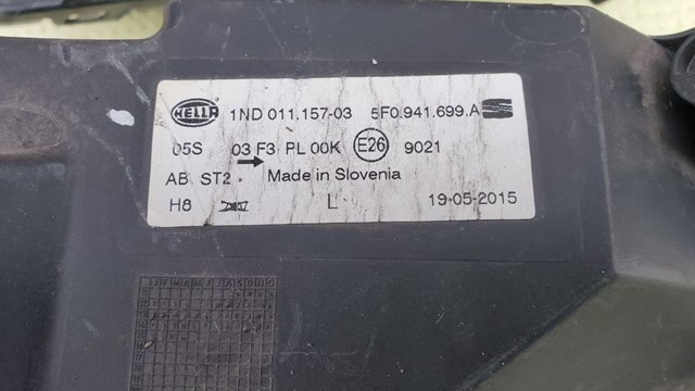 Фара протитуманна, ліва 4452013LUE Depo/Loro/Abakus