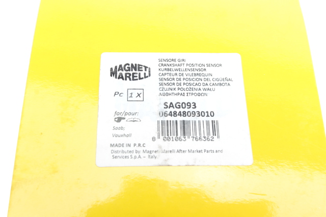 Датчик обертів колінвалу Magneti Marelli 64848093010 ціна, від 22.76 USD