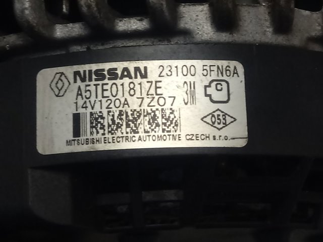 Купити 231005FN6A Nissan/Infiniti Генератор