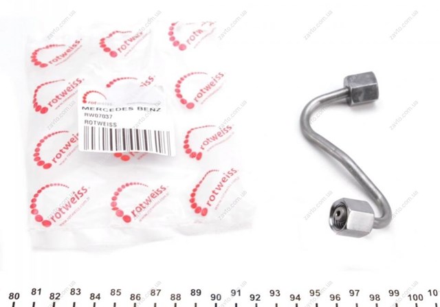 Трубка паливна форсунки 1-го циліндру Rotweiss RW07037 ціна, від 10.13 USD