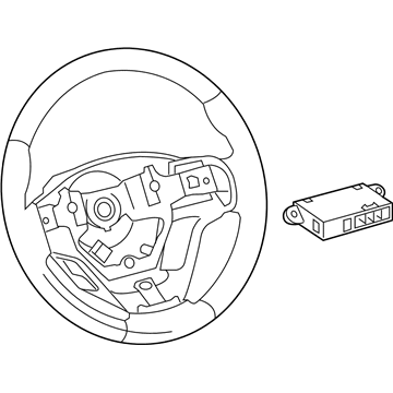 451000E351C0 Toyota Рульове колесо