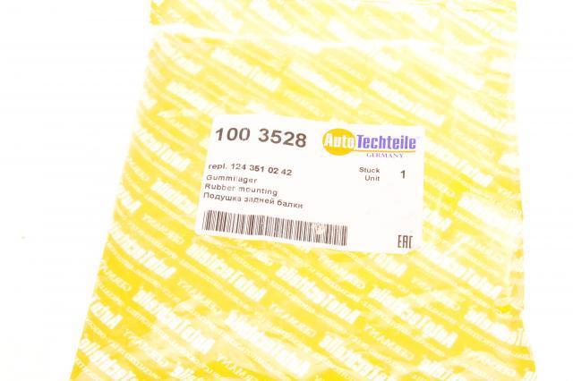 Сайлентблок задньої балки 1003528 Autotechteile