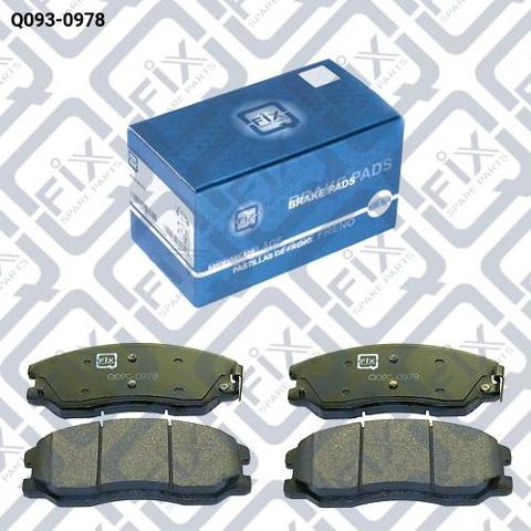 Гальмівні колодки Q-fix Q0930978 ціна, від 20.36 USD