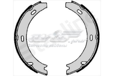 Колодки ручника / стоянкового гальма Starline BC04730 ціна, від 11.36 USD