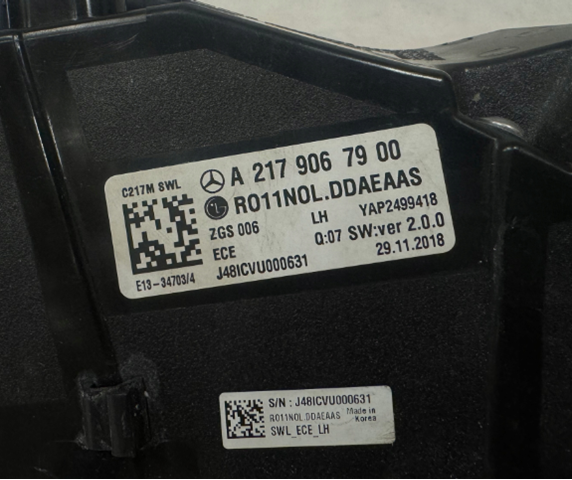 A2179067900 Mercedes 
