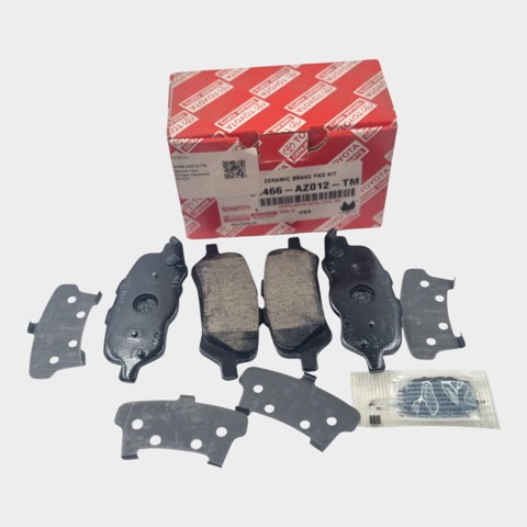 Задні гальмівні колодки Toyota 04466AZ012TM ціна, від 31.67 USD