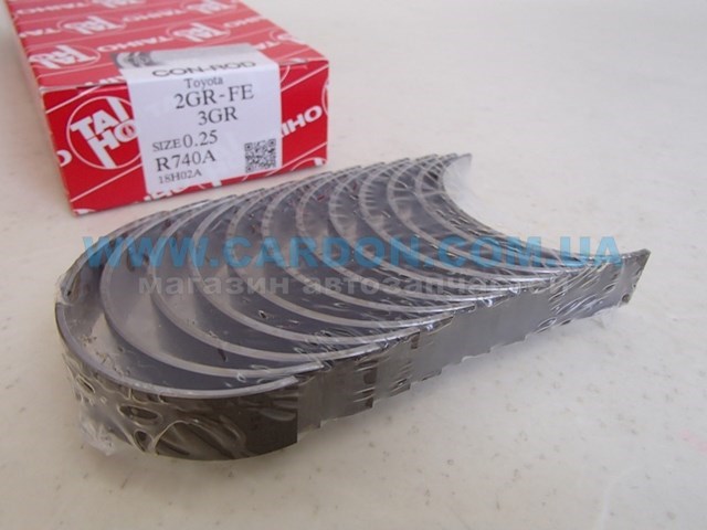 R740A025 Taiho Вкладиші коленвала, шатунні, комплект, 1-й ремонт (+0,25)